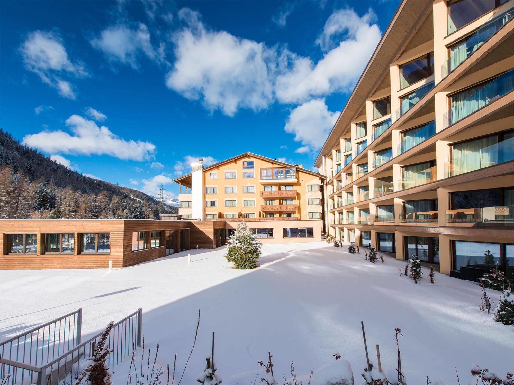Hotel Palue Pontresina Eksteriør billede